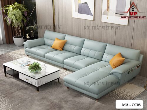 Bàn Ghế Sofa Phòng Khách Cao Cấp - Mã CC08-1
