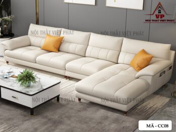Bàn Ghế Sofa Phòng Khách Cao Cấp - Mã CC08