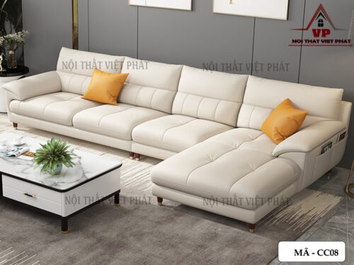 Bàn Ghế Sofa Phòng Khách Cao Cấp - Mã CC08