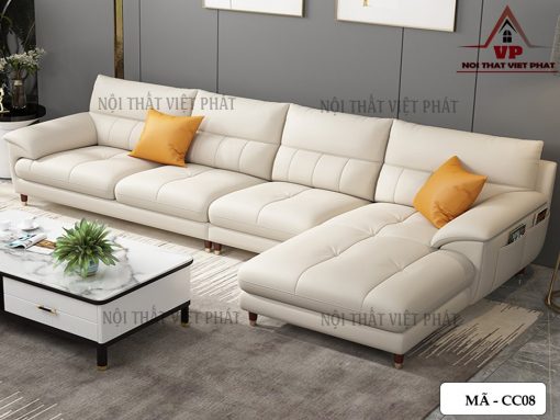 Bàn Ghế Sofa Phòng Khách Cao Cấp - Mã CC08