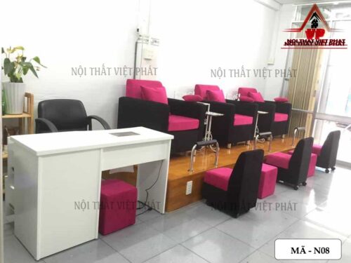 Bàn Ghế Tiệm Nails - Mã N08