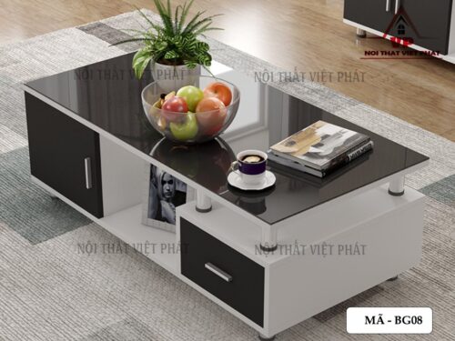 Bàn Trà Gỗ Hộp Kéo - Mã BG08-1