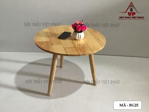Bàn Tròn Gỗ - Mã BG25-1