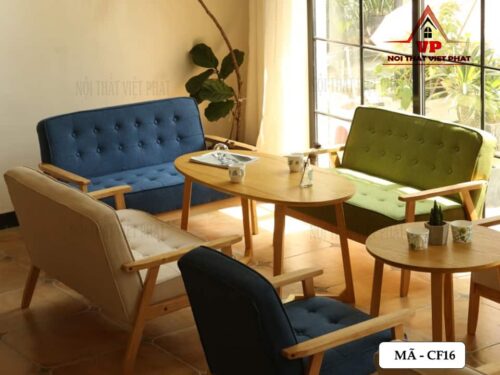 Bộ Bàn Ghế Cà Phê Đẹp - Mã CF16-2