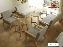 Bộ Bàn Ghế Cà Phê Đẹp - Mã CF16-3