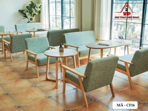 Bộ Bàn Ghế Cà Phê Đẹp - Mã CF16-4