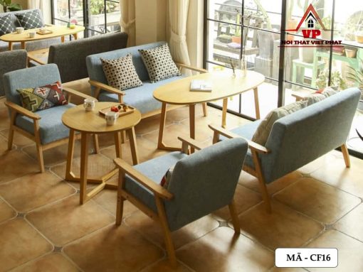 Bộ Bàn Ghế Cà Phê Đẹp - Mã CF16-5