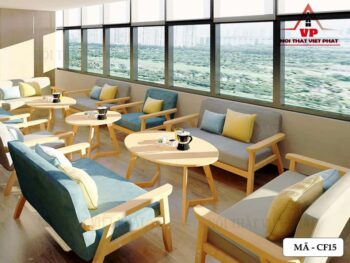 Bộ Bàn Ghế Sofa Cafe - Mã CF15-1