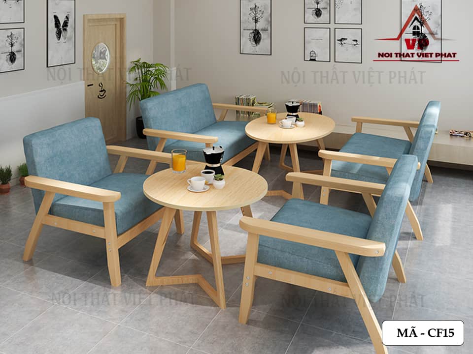 Bộ Bàn Ghế Sofa Cafe - Mã CF15
