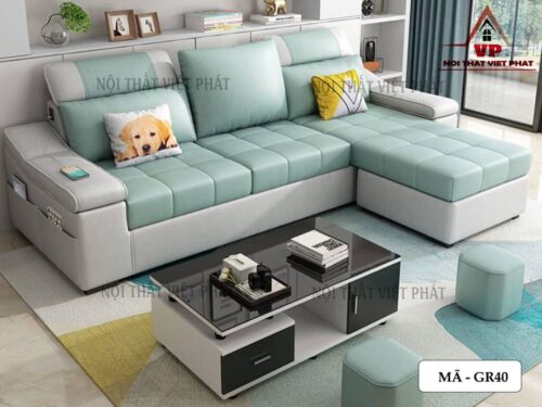 Bộ Bàn Ghế Sofa Giá Rẻ - Mã GR40-2