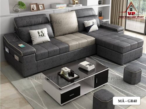 Bộ Bàn Ghế Sofa Giá Rẻ - Mã GR40-3