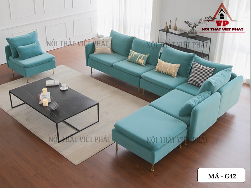 Bộ Bàn Ghế Sofa Góc - Mã G42