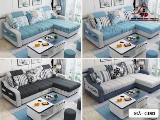 Bộ Sofa Gia Đình - Mã GĐ03-2
