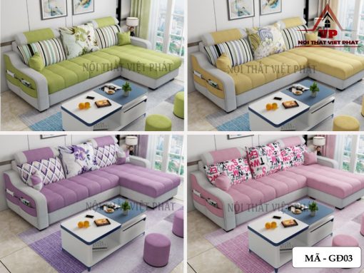 Bộ Sofa Gia Đình - Mã GĐ03-4