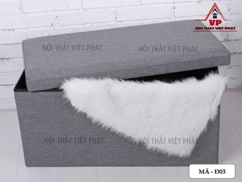 Ghế Đôn Sofa Chữ Nhật - Mã Đ03