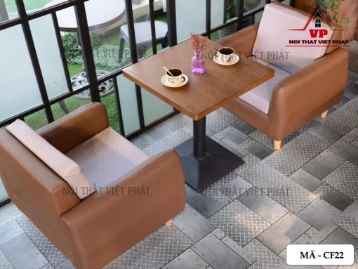 Ghế Sofa Cafe Giá Rẻ - Mã CF22