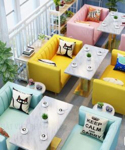 Ghế Sofa cafe Giá Rẻ Tại TPHCM - Mã CF14-1