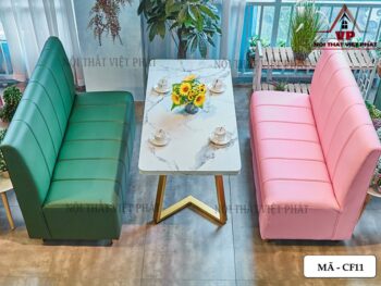 Ghế Sofa Cho Cafe - Mã CF11-2