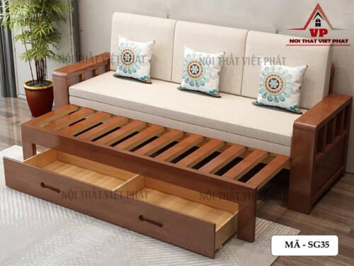 Ghế Sofa Có Ngăn Kéo - Mã SG35-1