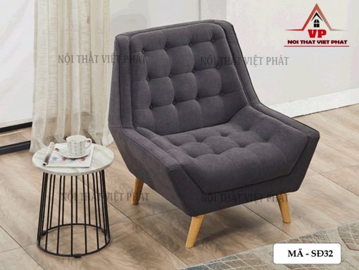 Ghế Sofa Đơn Vải Bố - Mã SĐ32-2