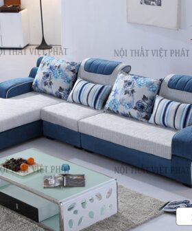 Ghế Sofa Nỉ Đẹp Hiện Đại - Mã V04