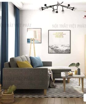Ghế Sofa Nỉ - Mã V02-3