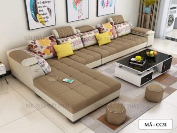 Ghế Sofa Phòng Khách Đẹp Cao Cấp Giá Rẻ -Mã CC31-1