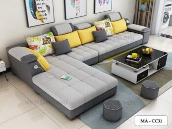 Ghế Sofa Phòng Khách Đẹp Cao Cấp Giá Rẻ -Mã CC31-2