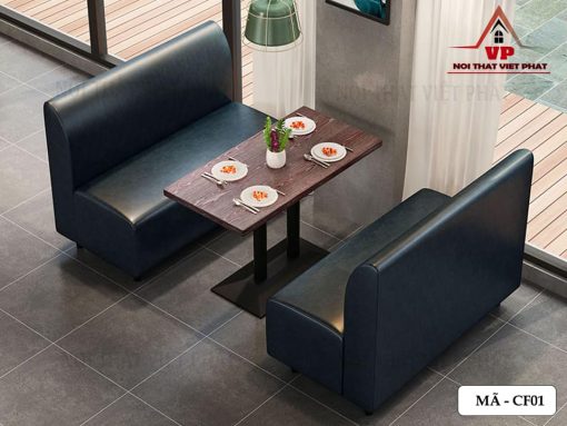 Ghế Sofa Quán Cafe Giá Rẻ - Mã CF01