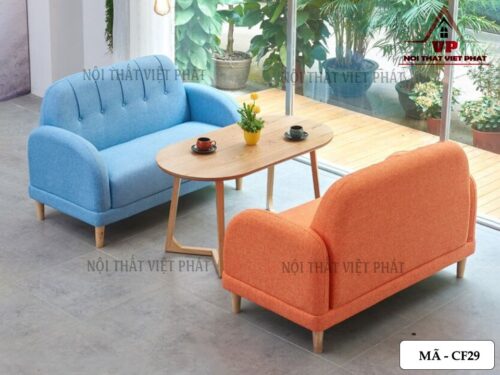 Ghế Sofa Quán Cafe - Mã CF29-3