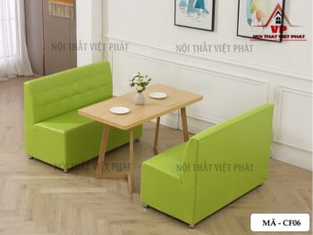 Ghế Sofa Quán Trà Sữa -Mã CF06-4
