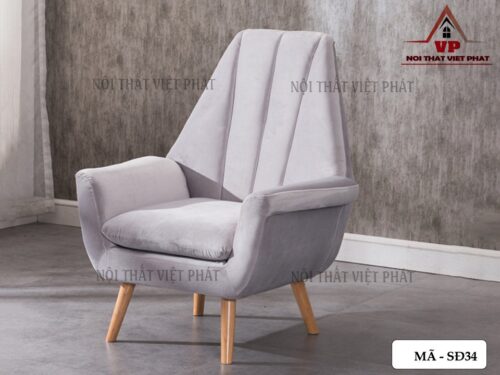 Mẫu Ghế Sofa Đơn Hiện Đại - Mã SĐ34-1