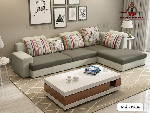 Mẫu Ghế Sofa Phòng Khách - Mã PK34
