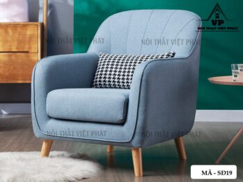 Mẫu Sofa Đơn Đẹp - Mã SĐ19-1