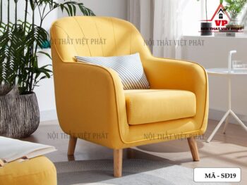 Mẫu Sofa Đơn Đẹp - Mã SĐ19-4