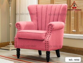 Mẫu Ghế Sofa Đơn Tân Cổ Điển Đẹp - Mã SĐ22-1