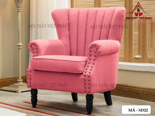 Mẫu Ghế Sofa Đơn Tân Cổ Điển Đẹp - Mã SĐ22-1