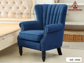 Mẫu Ghế Sofa Đơn Tân Cổ Điển Đẹp - Mã SĐ22-2