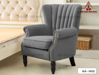 Mẫu Ghế Sofa Đơn Tân Cổ Điển Đẹp - Mã SĐ22-3