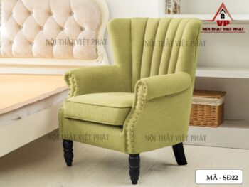 Mẫu Ghế Sofa Đơn Tân Cổ Điển Đẹp - Mã SĐ22-4