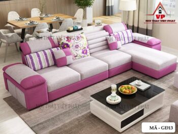Mẫu Sofa Gia Đình Vải - Mã GĐ13-2