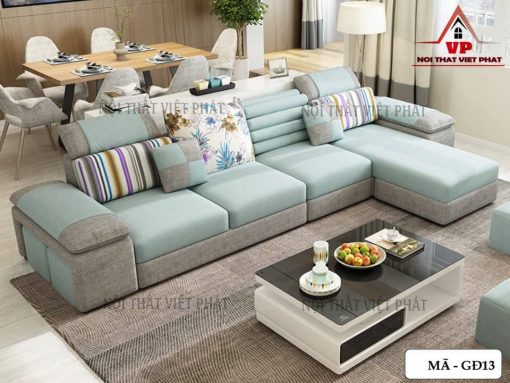 Mẫu Sofa Gia Đình Vải - Mã GĐ13