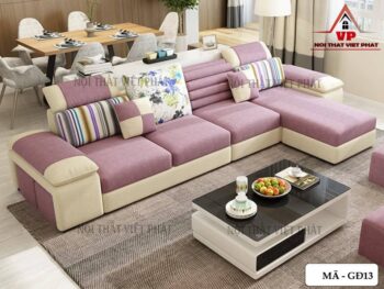 Mẫu Sofa Gia Đình Vải - Mã GĐ13-8
