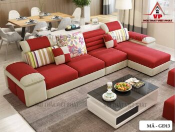 Mẫu Sofa Gia Đình Vải - Mã GĐ13-9