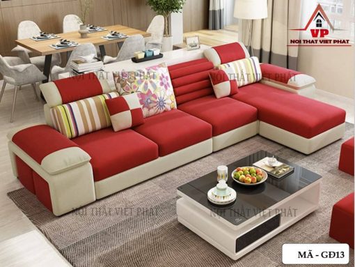 Mẫu Sofa Gia Đình Vải - Mã GĐ13-9