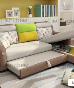 Mẫu Sofa Giường Chữ L Mini - Mã SG46-2