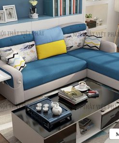 Mẫu Sofa Giường Chữ L Mini - Mã SG46