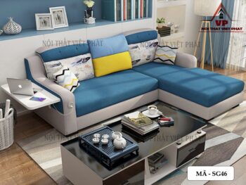 Mẫu Sofa Giường Chữ L Mini - Mã SG46