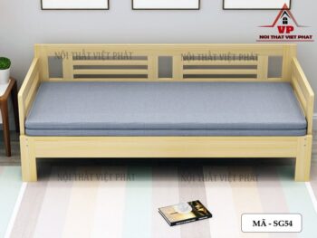 Mẫu Sofa Giường Gỗ Đa Năng - Mã SG54-1