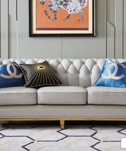 Sofa Băng Da Cao Cao Cấp - Mã CC51